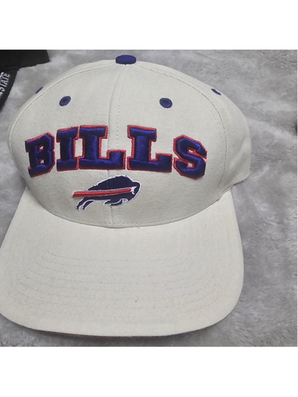 Vintage Buffalo Bills NOS Deadstock Twins Enterprise Hat NWT Velcro Adjustable
